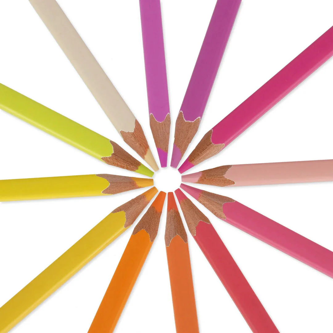 Legami Live Colourfully Colouring Pencils Set of 12 - Image 3