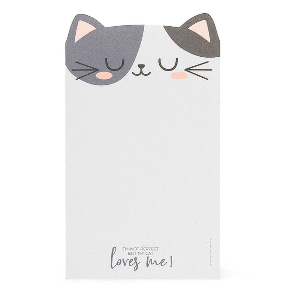 Legami Paper Thoughts Notepad Kitty