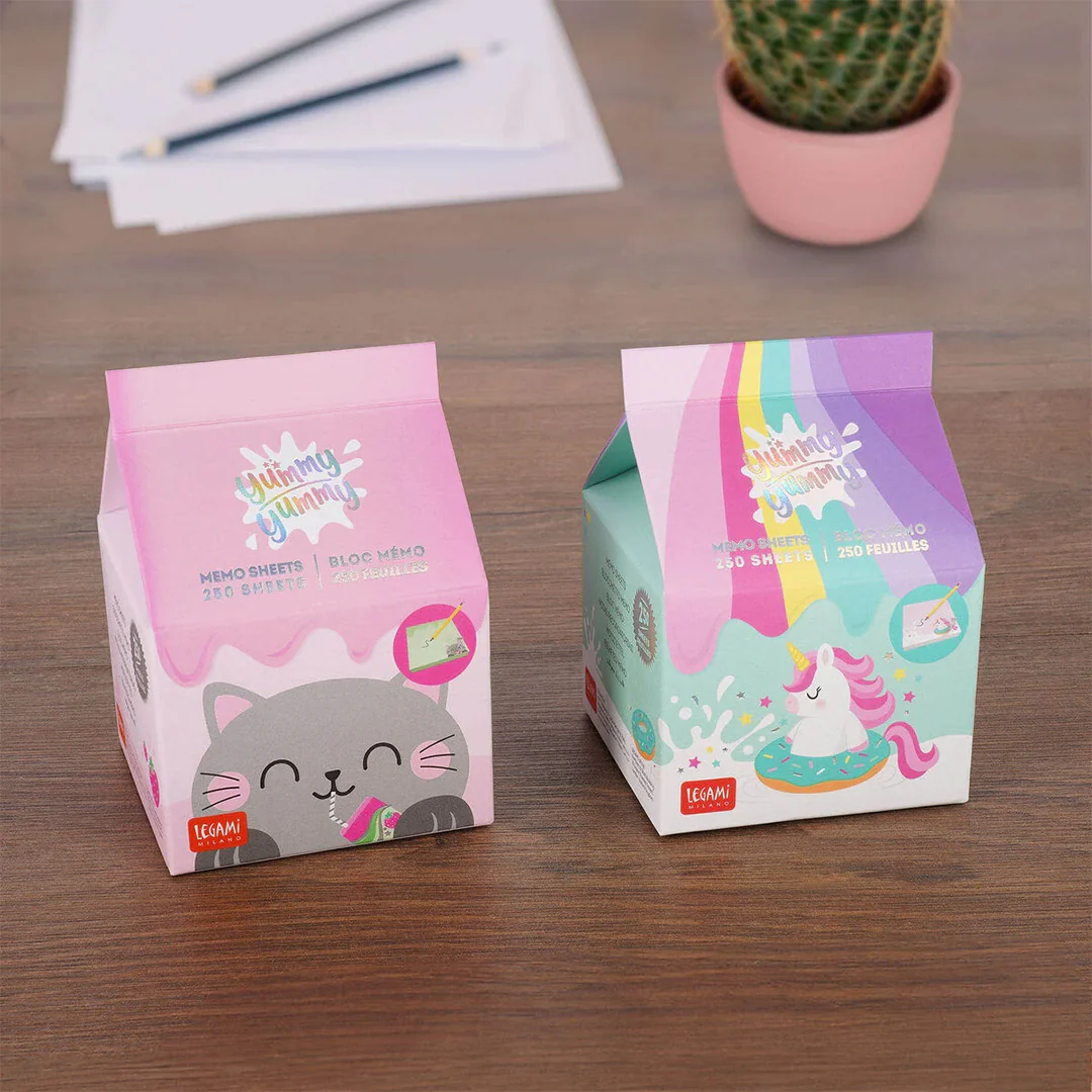 Legami Yummy Yummy Memo Pad Unicorn - Image 7
