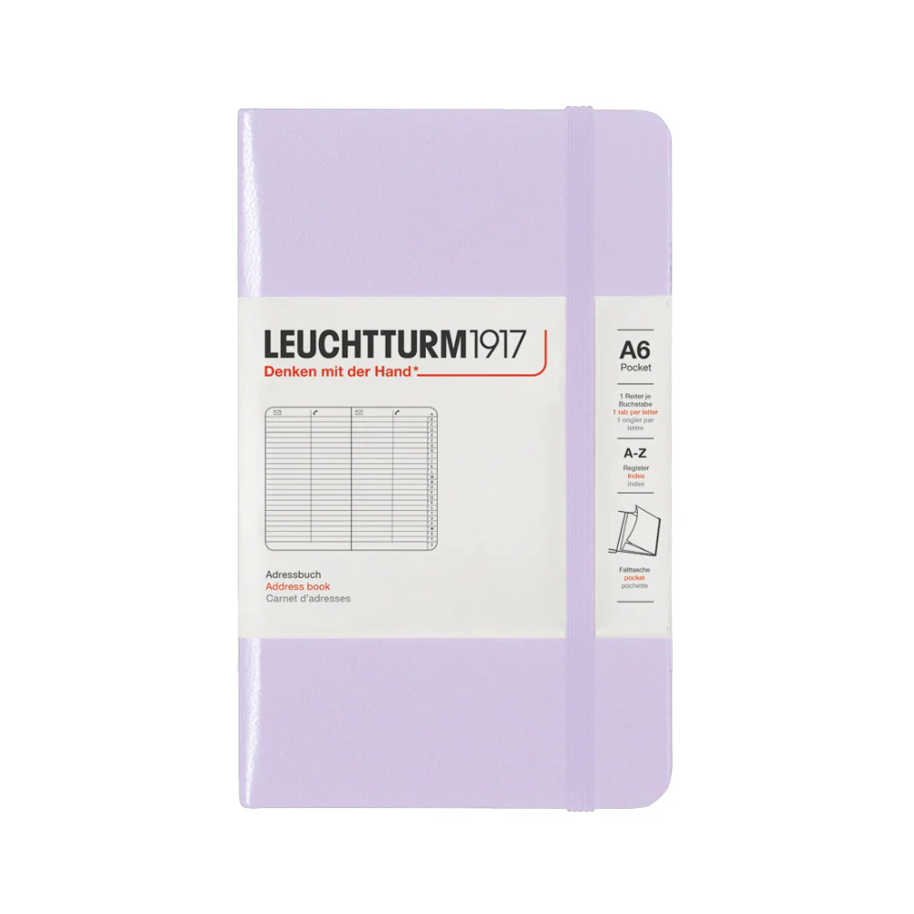 LEUCHTTURM1917 Address Book Pocket Lilac