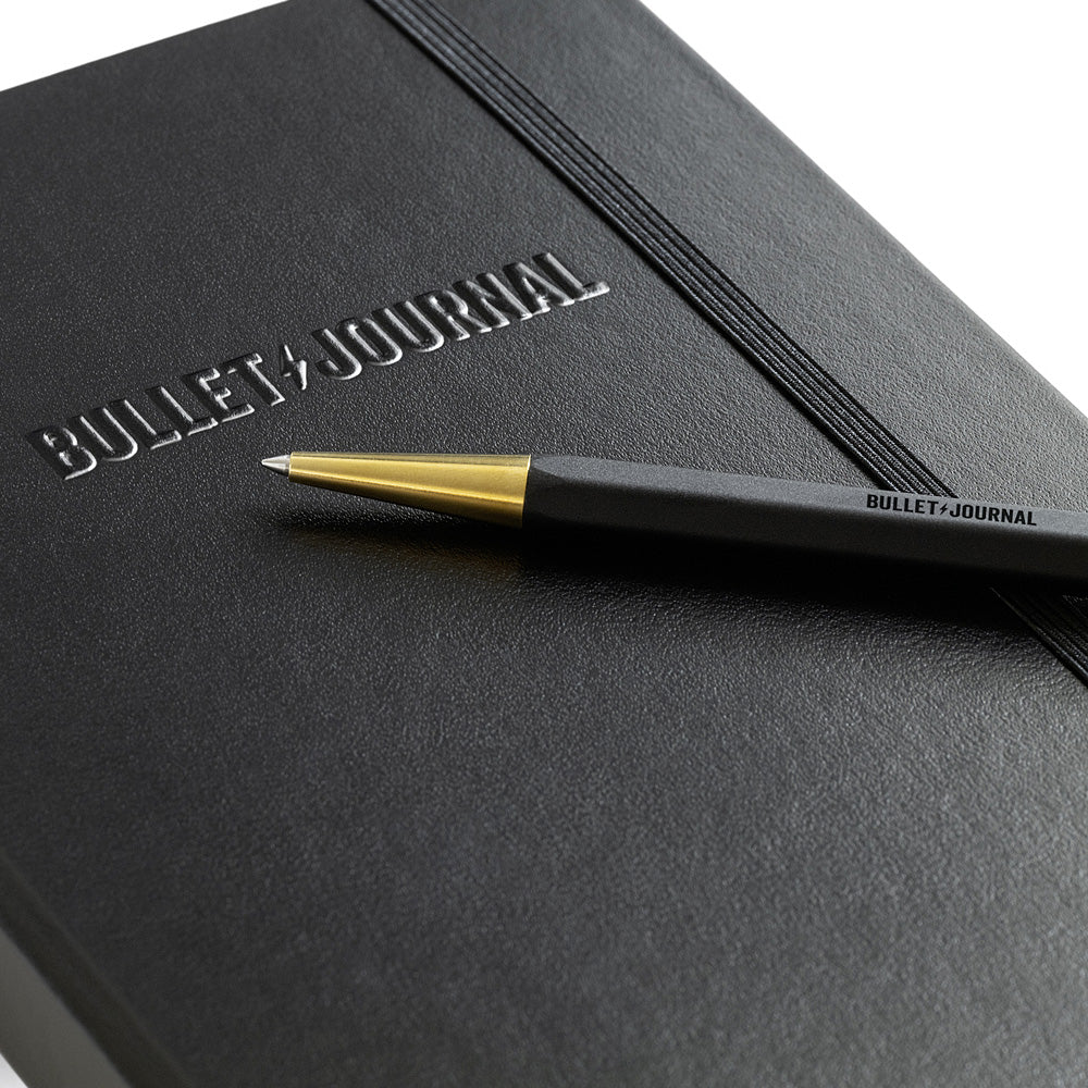LEUCHTTURM1917 Bullet Journal Drehgriffel Gel Ballpoint Pen Matte Black - Image 2