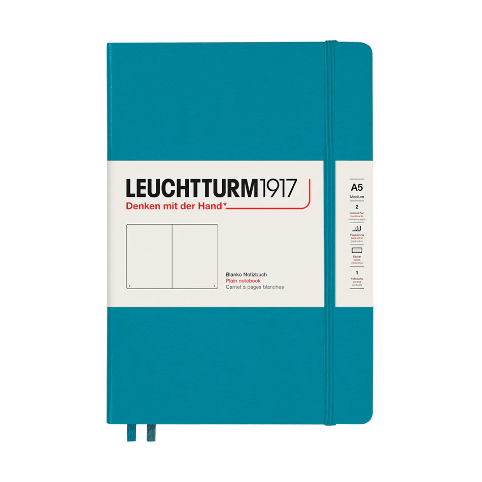 LEUCHTTURM1917 Hardcover Notebook Medium Ocean - Image 2