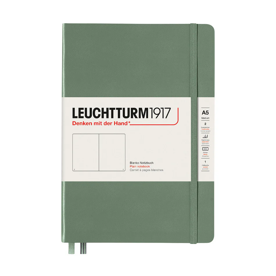 LEUCHTTURM1917 Hardcover Notebook Medium Olive - Image 2