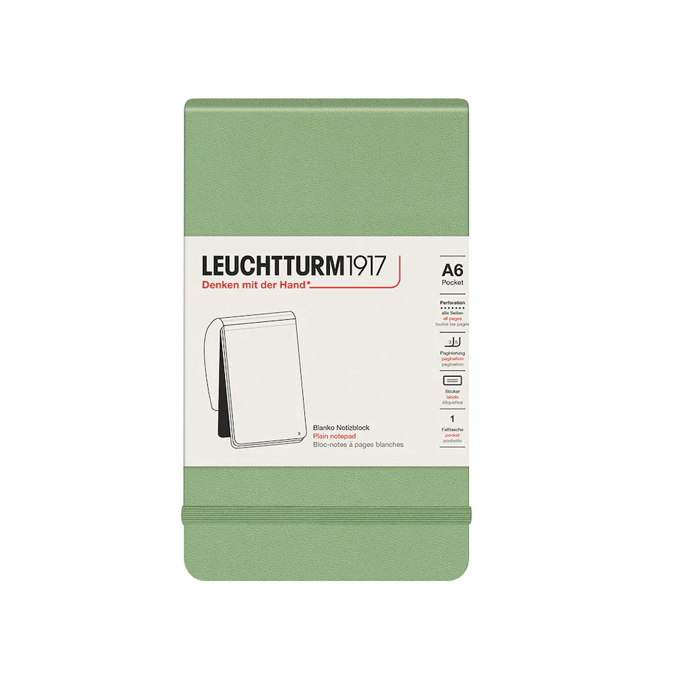 LEUCHTTURM1917 Reporter Notepad Sage - Image 2