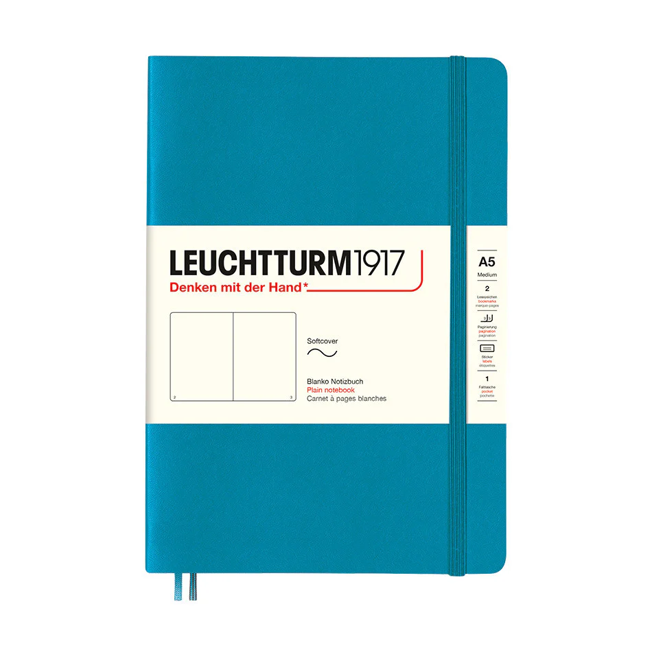 LEUCHTTURM1917 Softcover Notebook Medium Ocean - Image 2