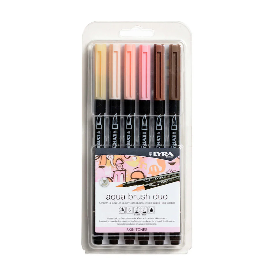 LYRA Aqua Brush Duo Pen Set of 6 - Image 4