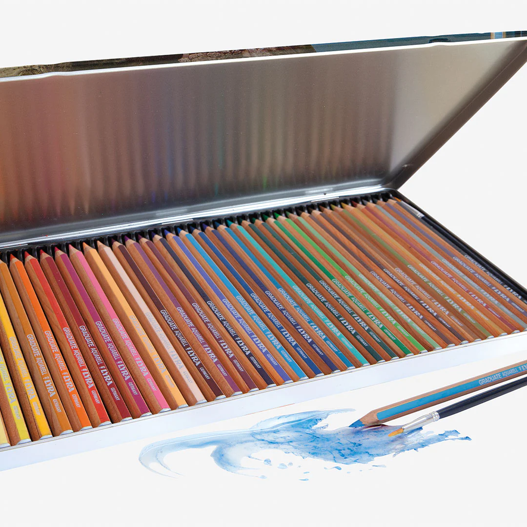 LYRA Graduate Aquarell Pencil 36 Tin - Image 2