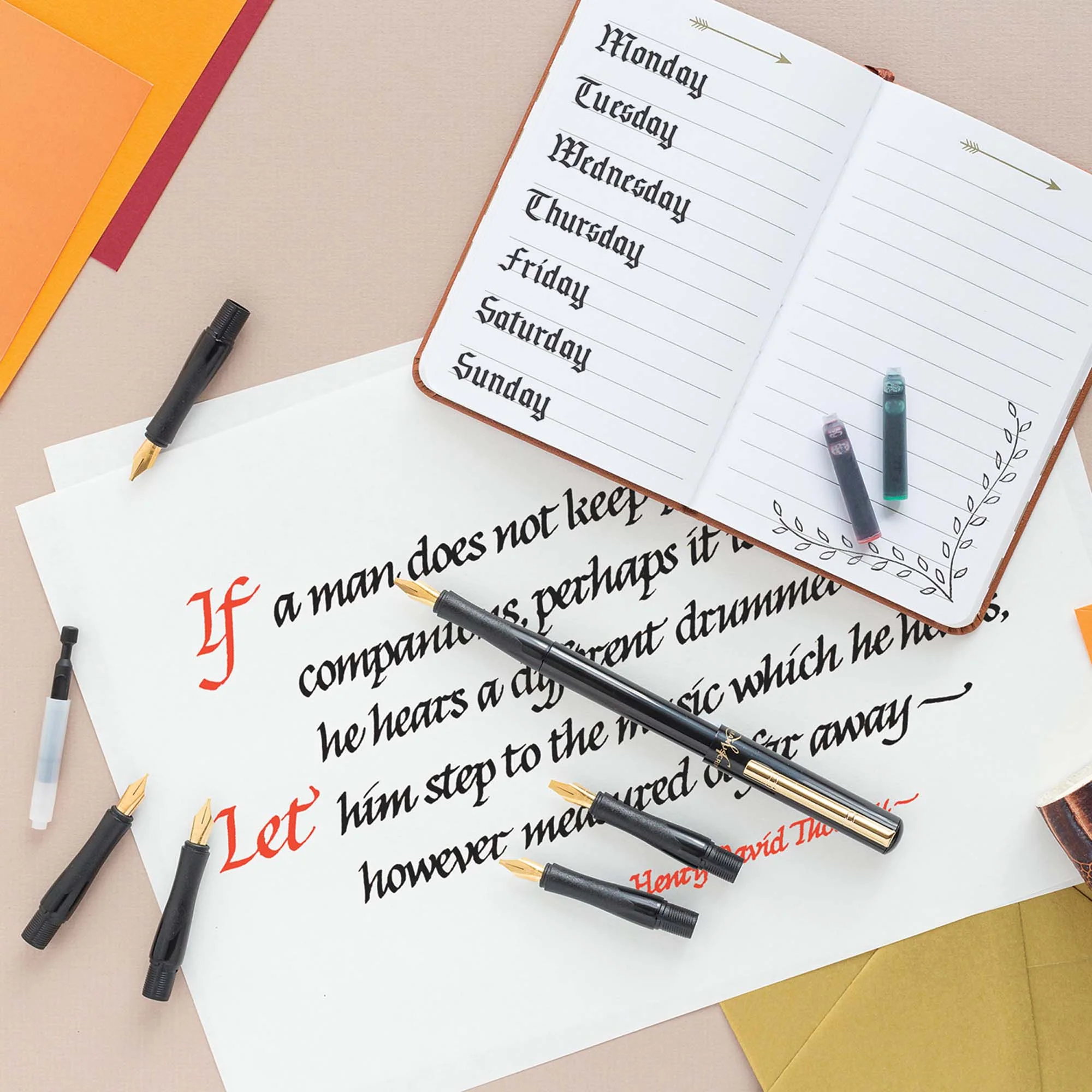 Manuscript Deluxe Calligraphy Set - Image 2