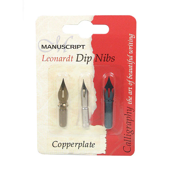 Manuscript Leonardt Dip Pen Nib Set