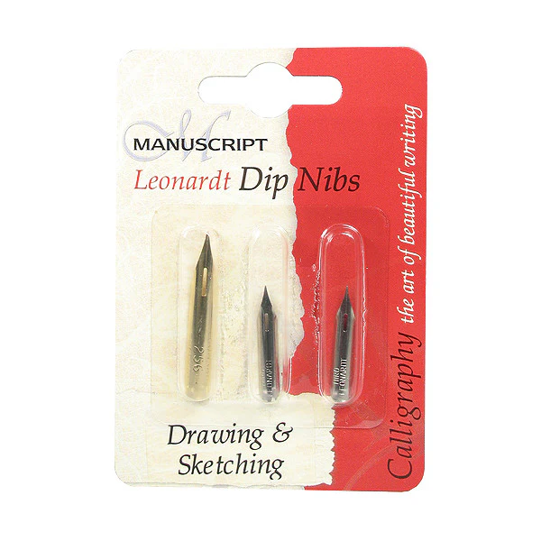 Manuscript Leonardt Dip Pen Nib Set - Image 2