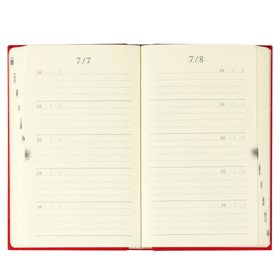Midori Journal 5 Years Gate Red - Image 3
