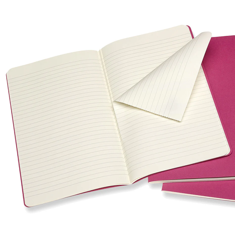Moleskine Cahier Large Journal 135x210 Kinetic Pink