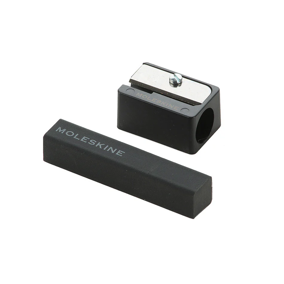 Moleskine Pencil Sharpener and Eraser Set