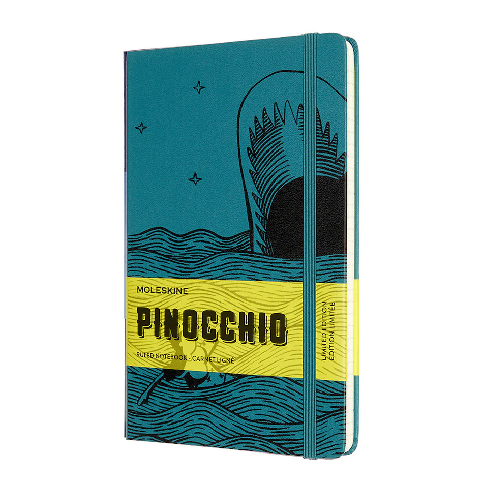 Moleskine Pinocchio Large Notebook Limited Edition The Dogfish Ruled