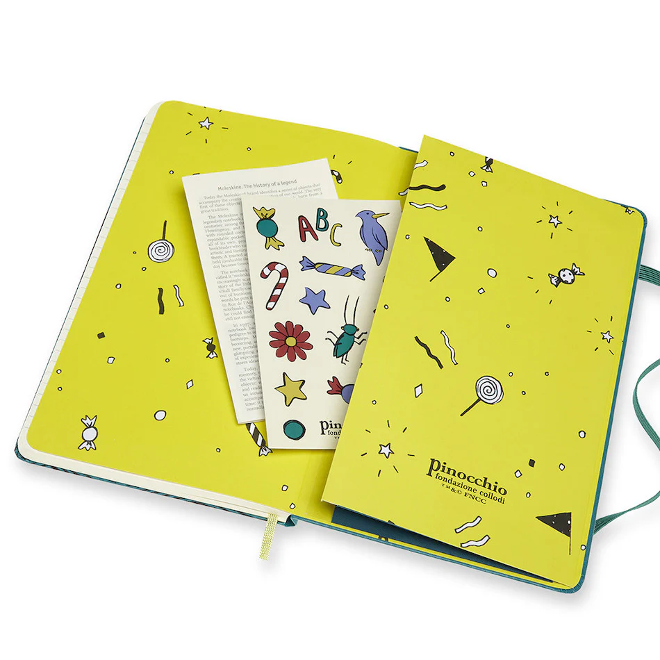 Moleskine Pinocchio Large Notebook Limited Edition The Dogfish Ruled - Image 4