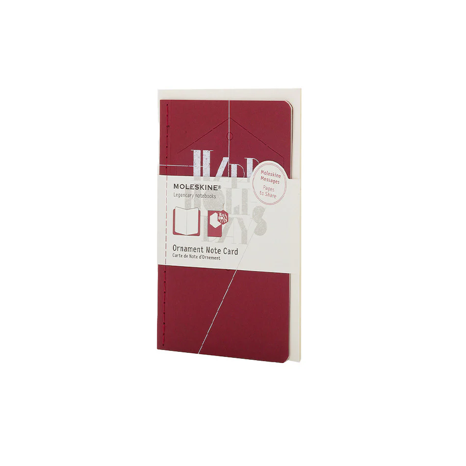 Moleskine Pocket Ornament Card Holidays