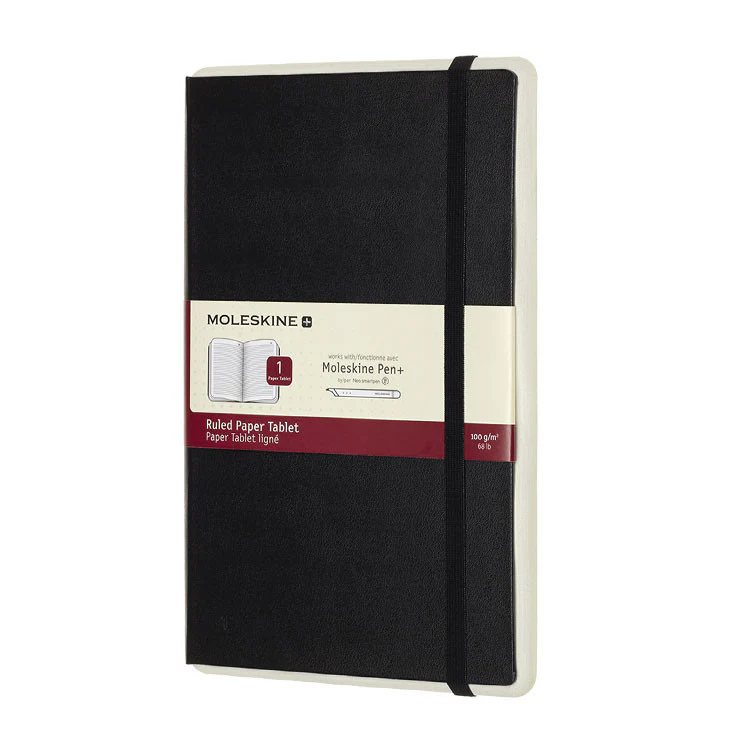 Moleskine Smart Writing Paper Tablet Black Ruled