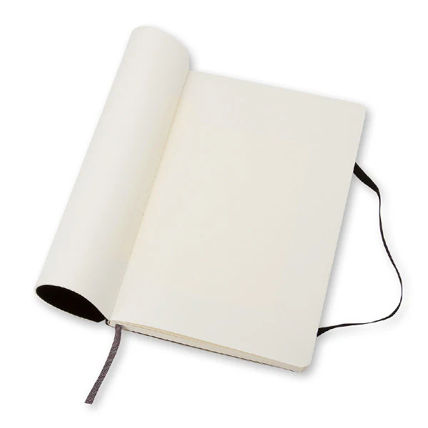 Moleskine Soft Cover Large Notebook 135x210 Black - Image 4