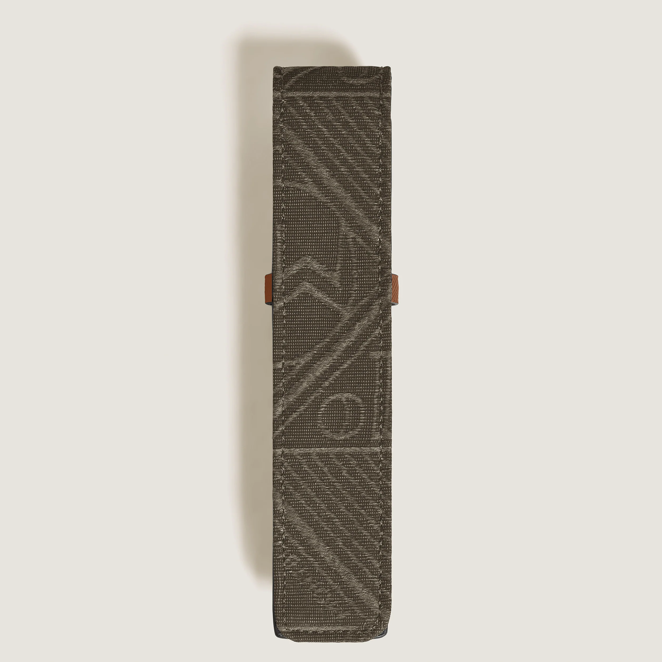 Montblanc 4810 Jacquard 1 Pen Pouch Khaki - Image 3