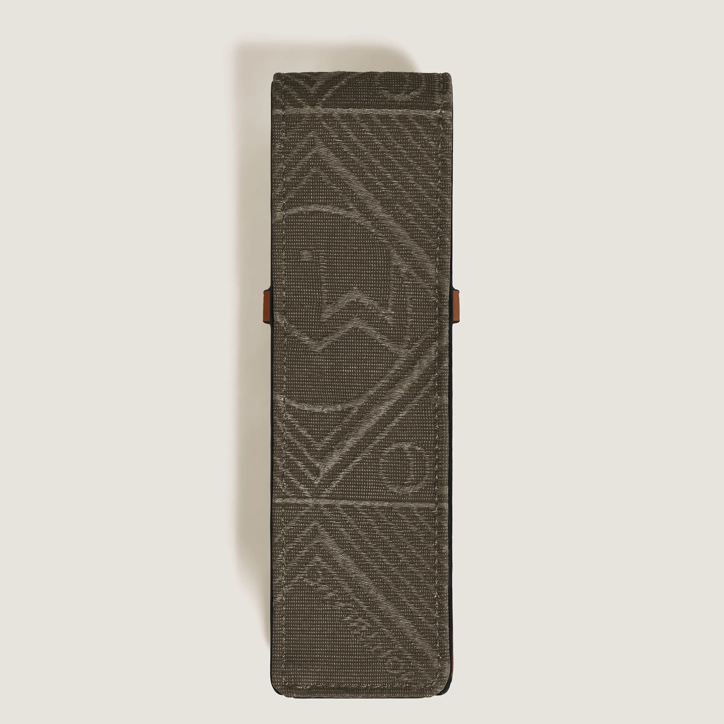 Montblanc 4810 Jacquard 2 Pen Pouch Khaki - Image 3
