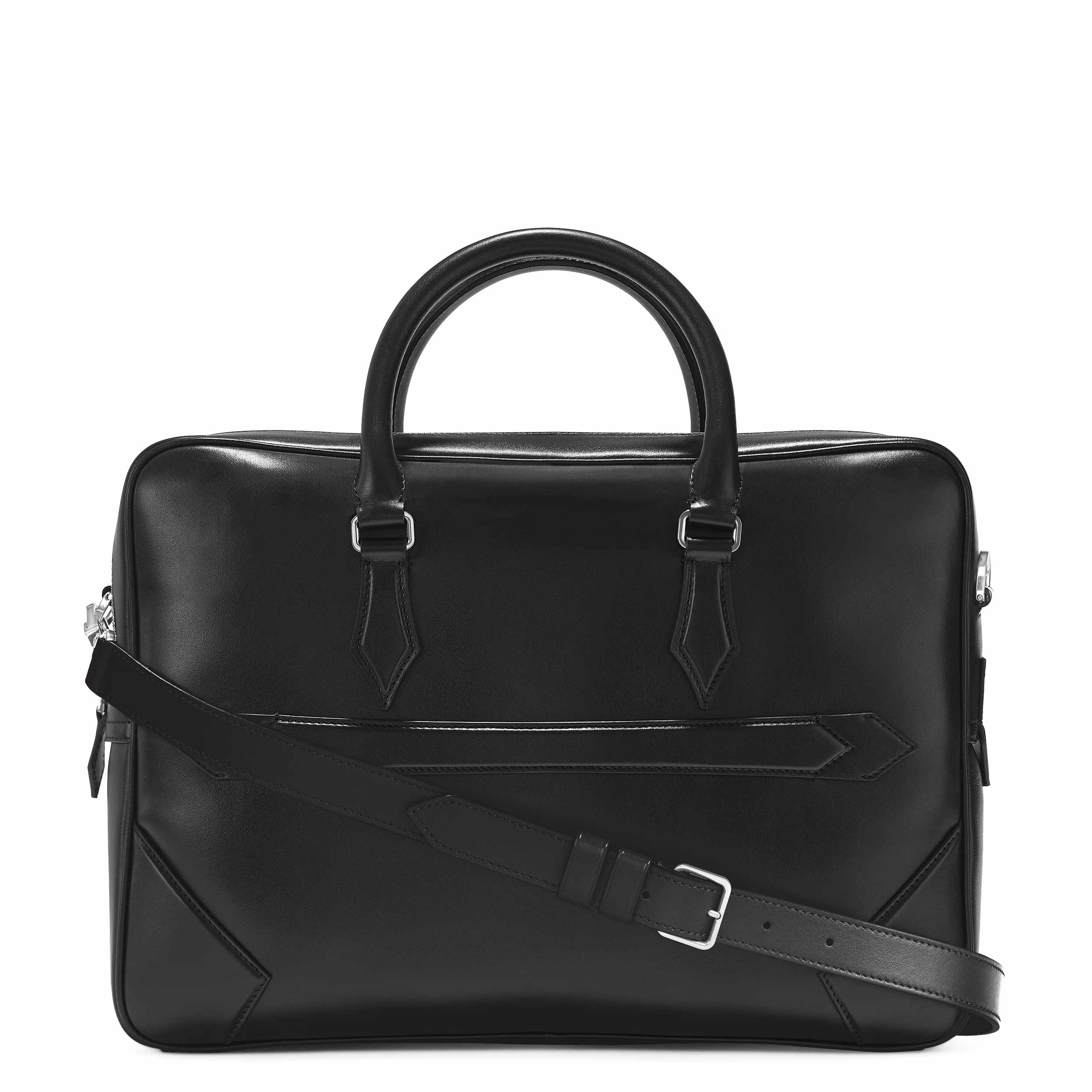 Montblanc Medium Briefcase in Meisterstück Leather - Image 7