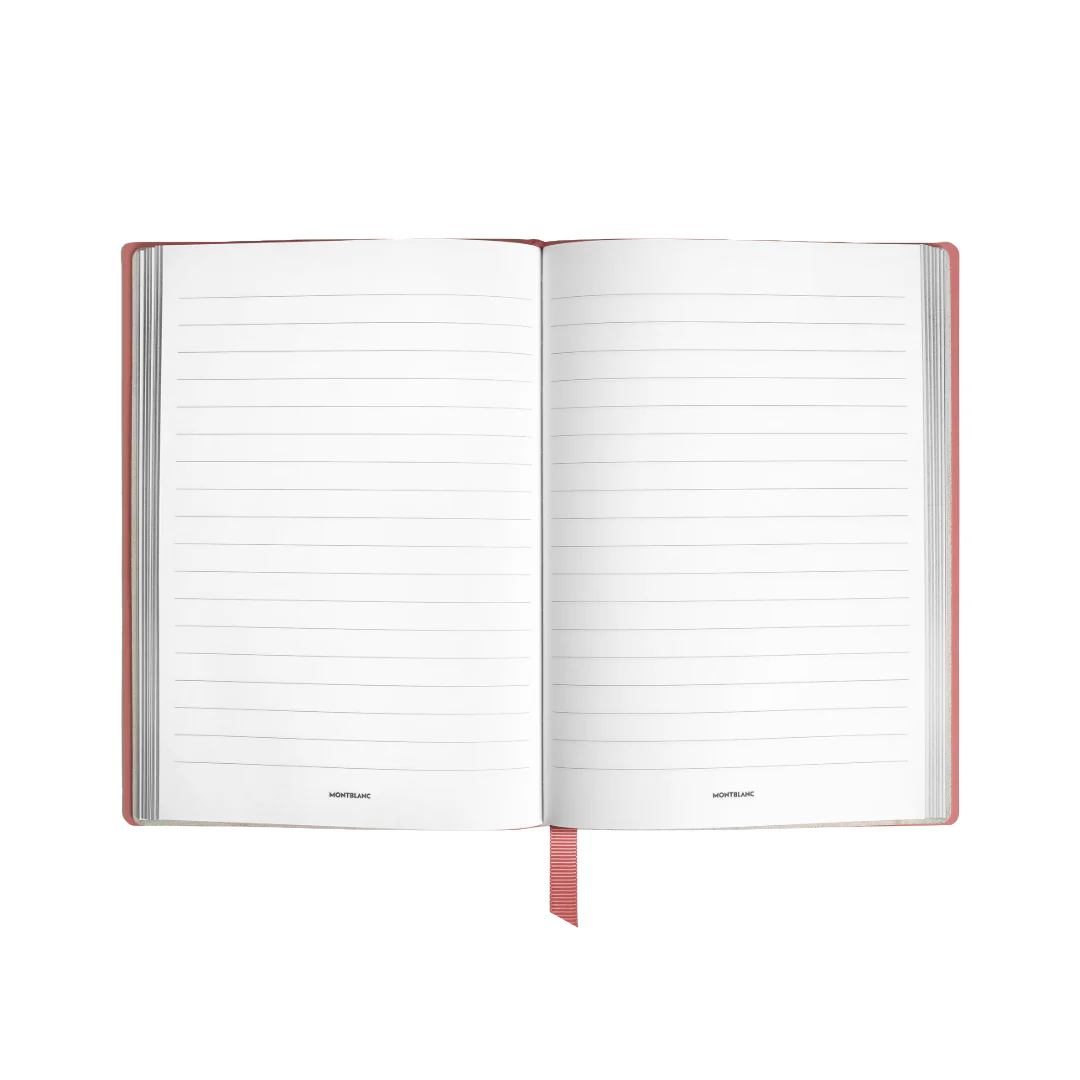 Montblanc Medium Notebook Blush Pink Leather Lined - Image 2