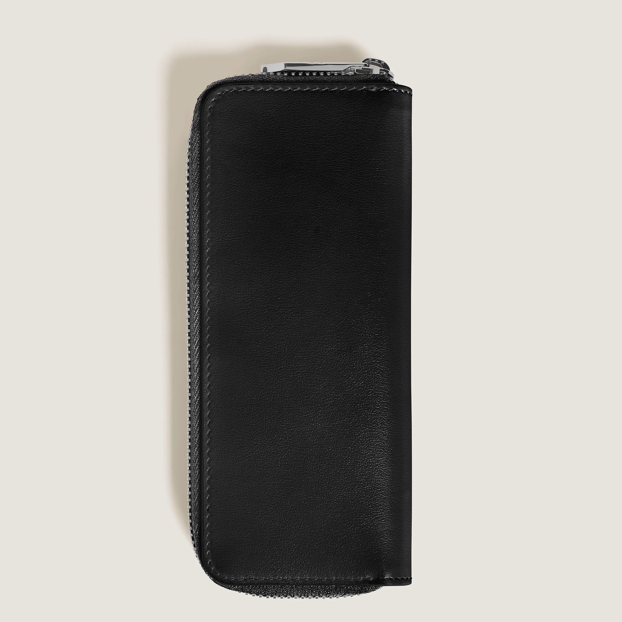 Montblanc Meisterstuck 2 Pen Pouch with Zip Black - Image 3