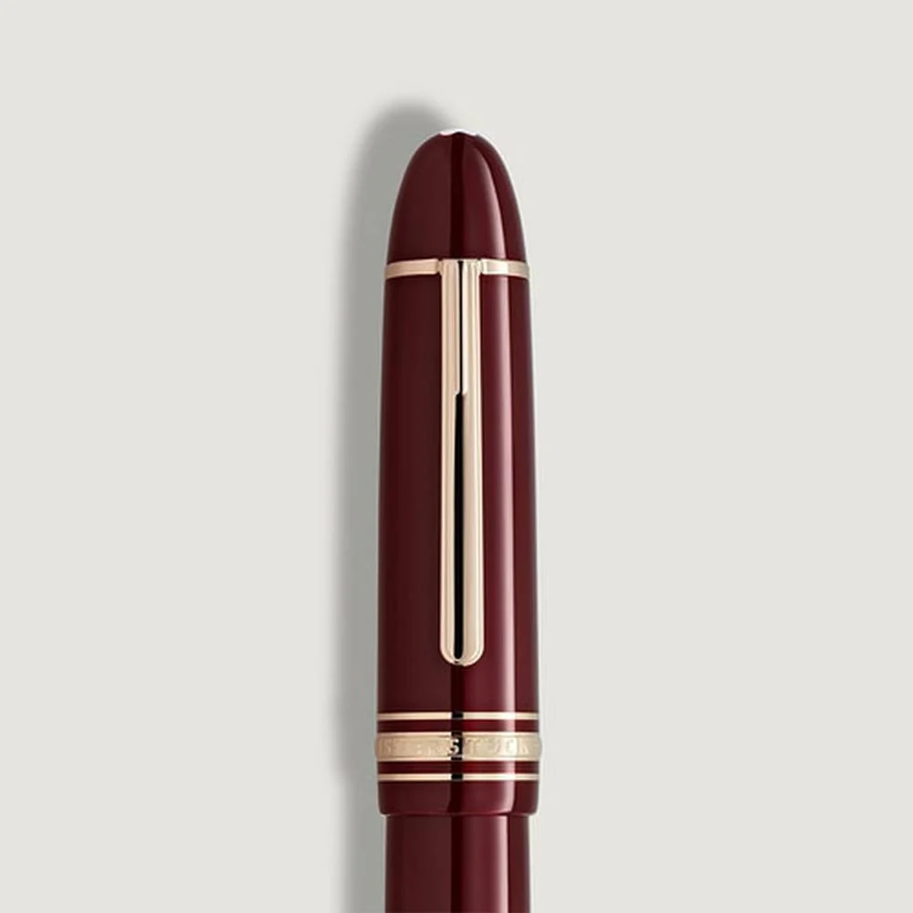 Montblanc Meisterstuck Burgundy Red 149 Fountain Pen - Image 7