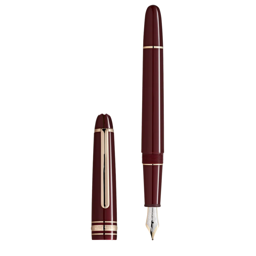 Montblanc Meisterstück Burgundy Red Classique Fountain Pen - Image 7
