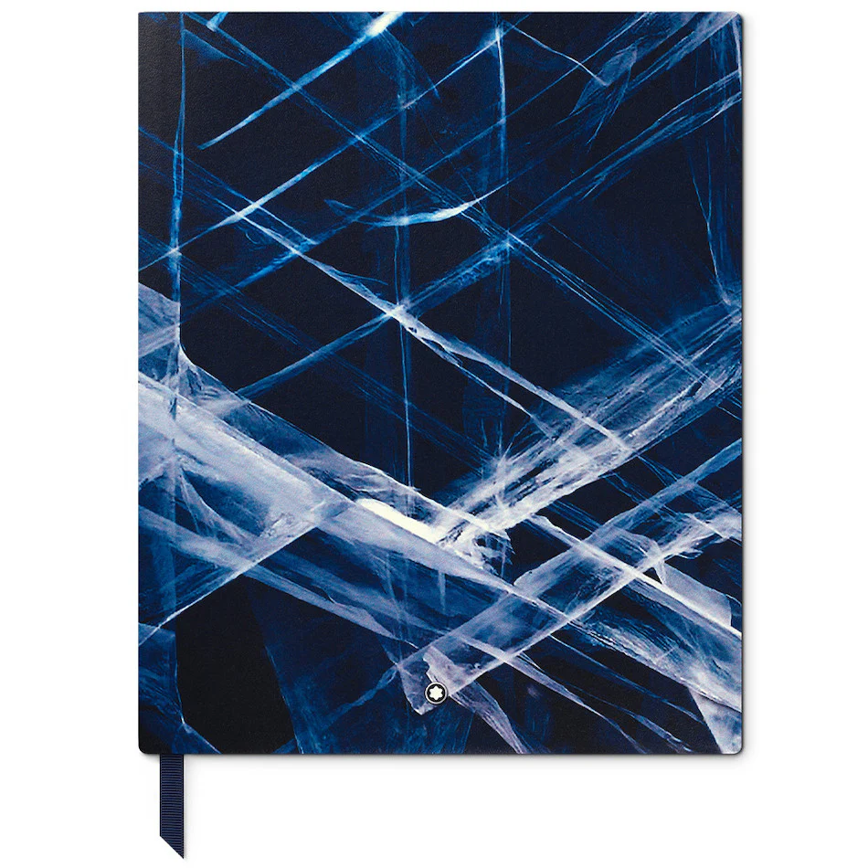 Montblanc Meisterstuck Glacier Notebook #149 Large Blue Lined