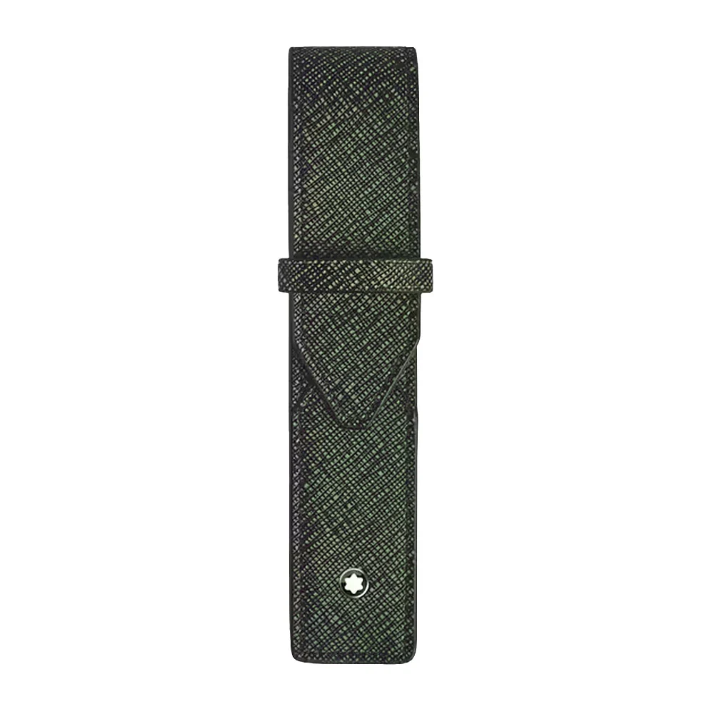 Montblanc Meisterstuck Sartorial 1 Pen Pouch Tweed Khaki