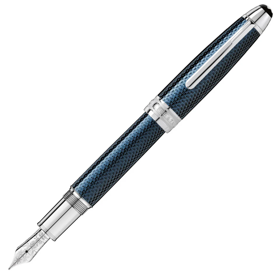 Montblanc Meisterstuck Solitaire LeGrand Fountain Pen Blue Hour