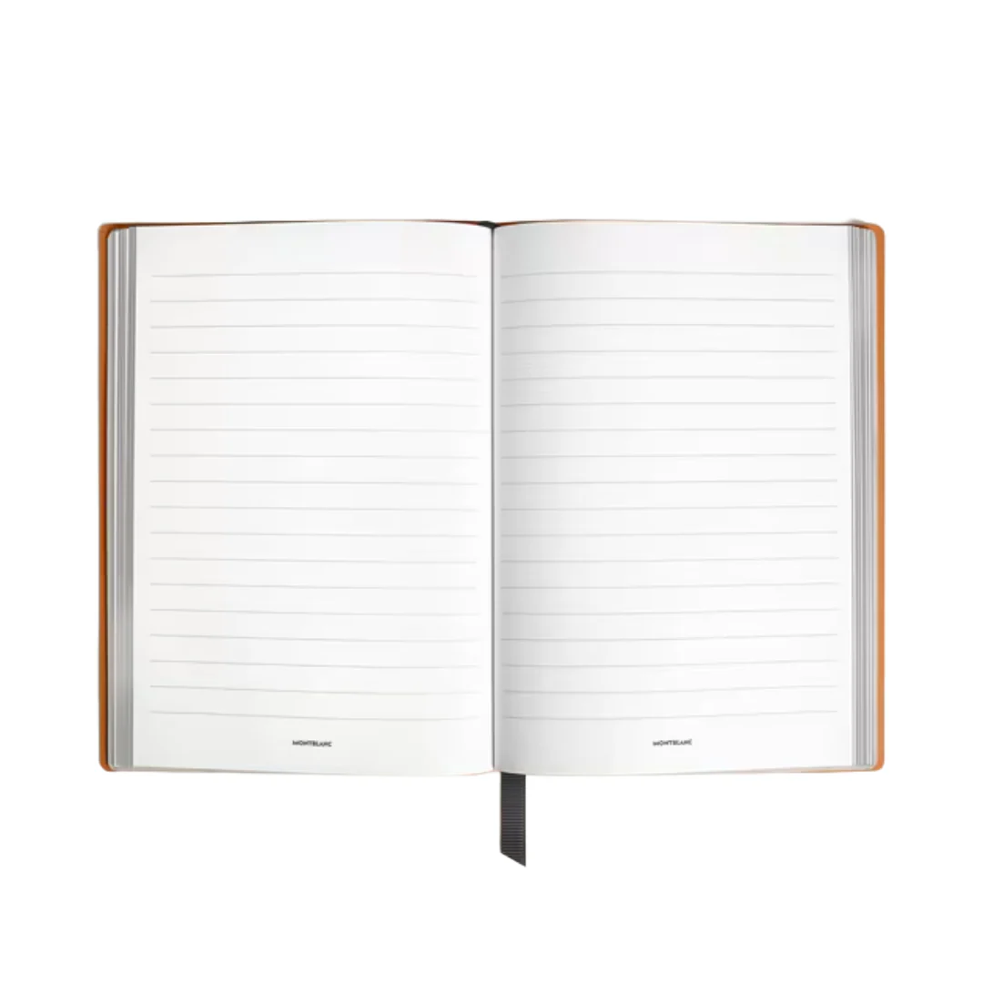 Montblanc Notebook Medium Saffiano Leather Saffron - Image 2