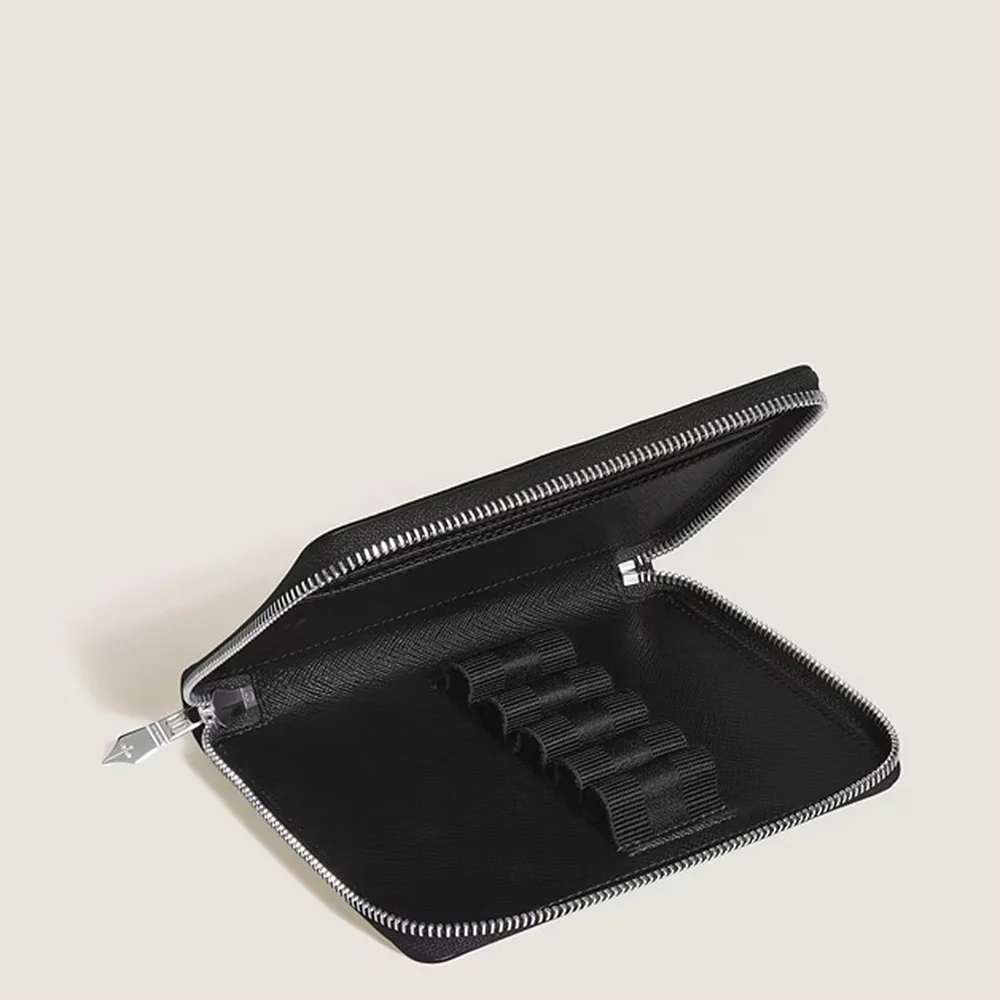 Montblanc Sartorial 5 Pen Zipped Pouch Black - Image 3