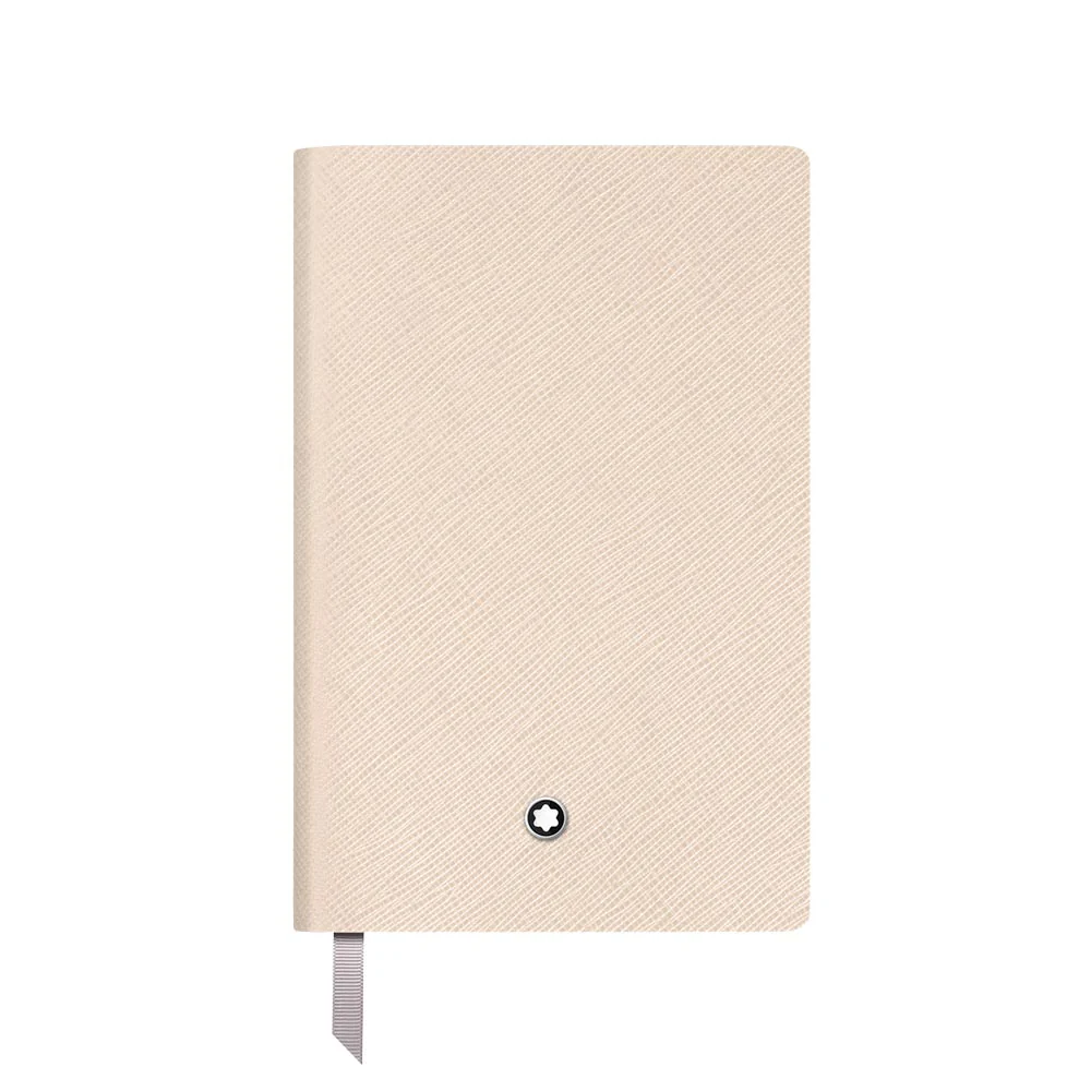 Montblanc Small Notebook Cloudy Beige Leather Lined