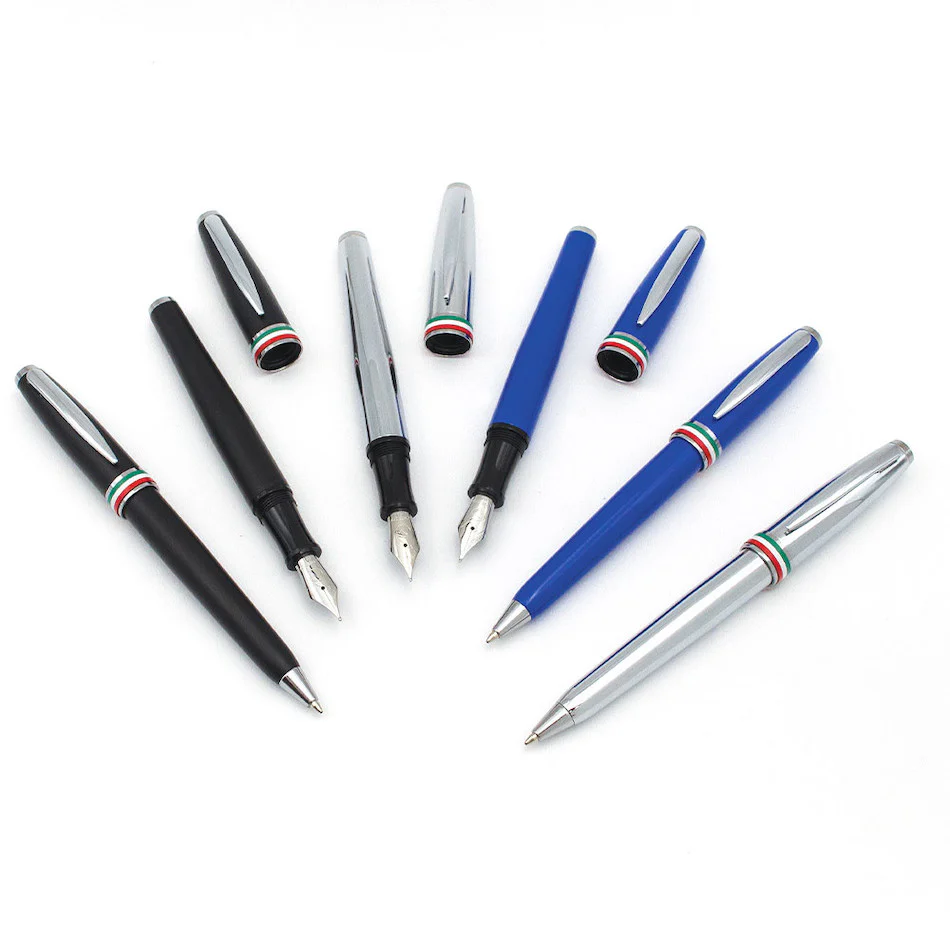 Monteverde Aldo Domani Italia Fountain Pen Chrome - Image 3