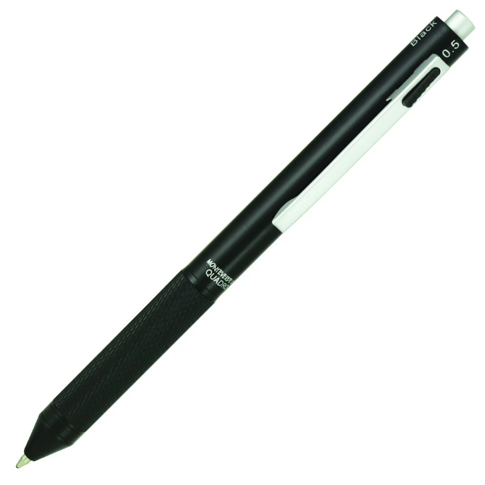 Monteverde Quadro 4-in-1 Multifunction Pen Black