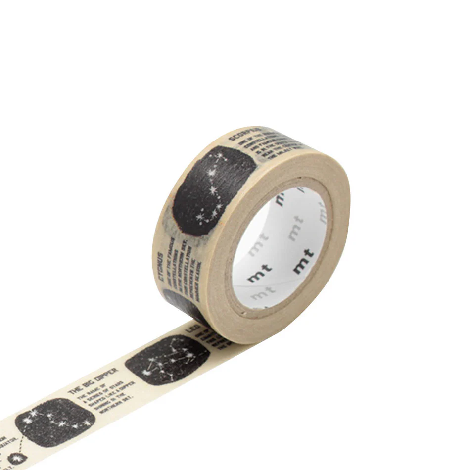 mt Washi Masking Tape - 15mm x 7m - Constellation