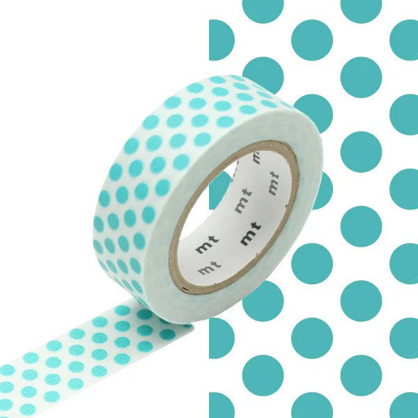 mt Washi Masking Tape - 15mm x 7m - Dot Soda
