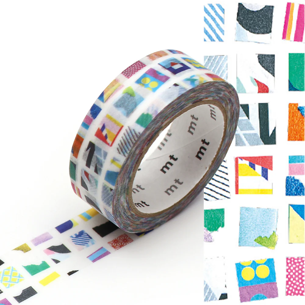 mt Washi Masking Tape - 15mm x 7m - Island Universe Flags L