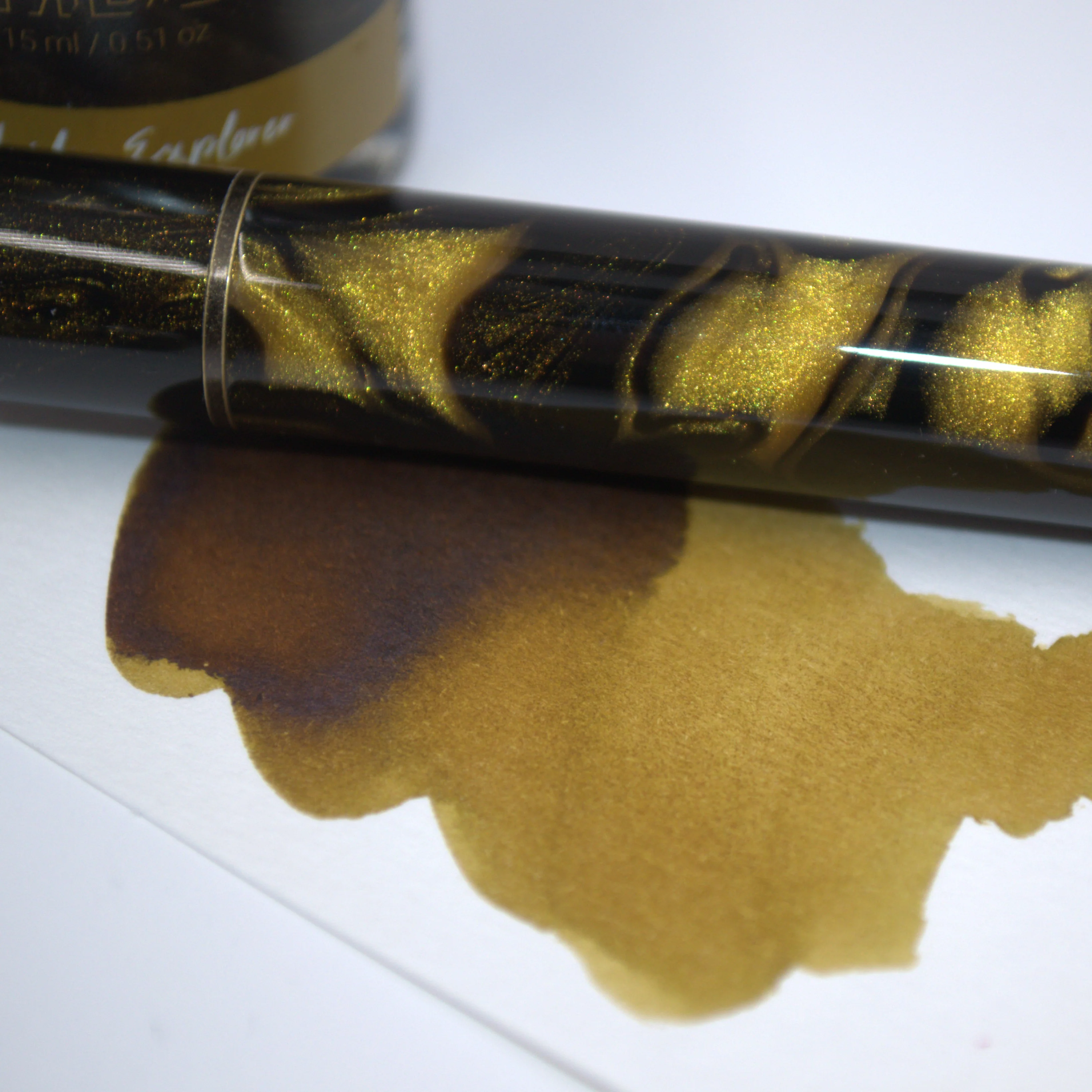 Nahvalur Explorer Ink 15ml Saddle Amber - Image 2