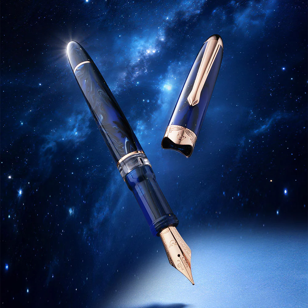 Nahvalur Horizon Fountain Pen Nebula - Image 2