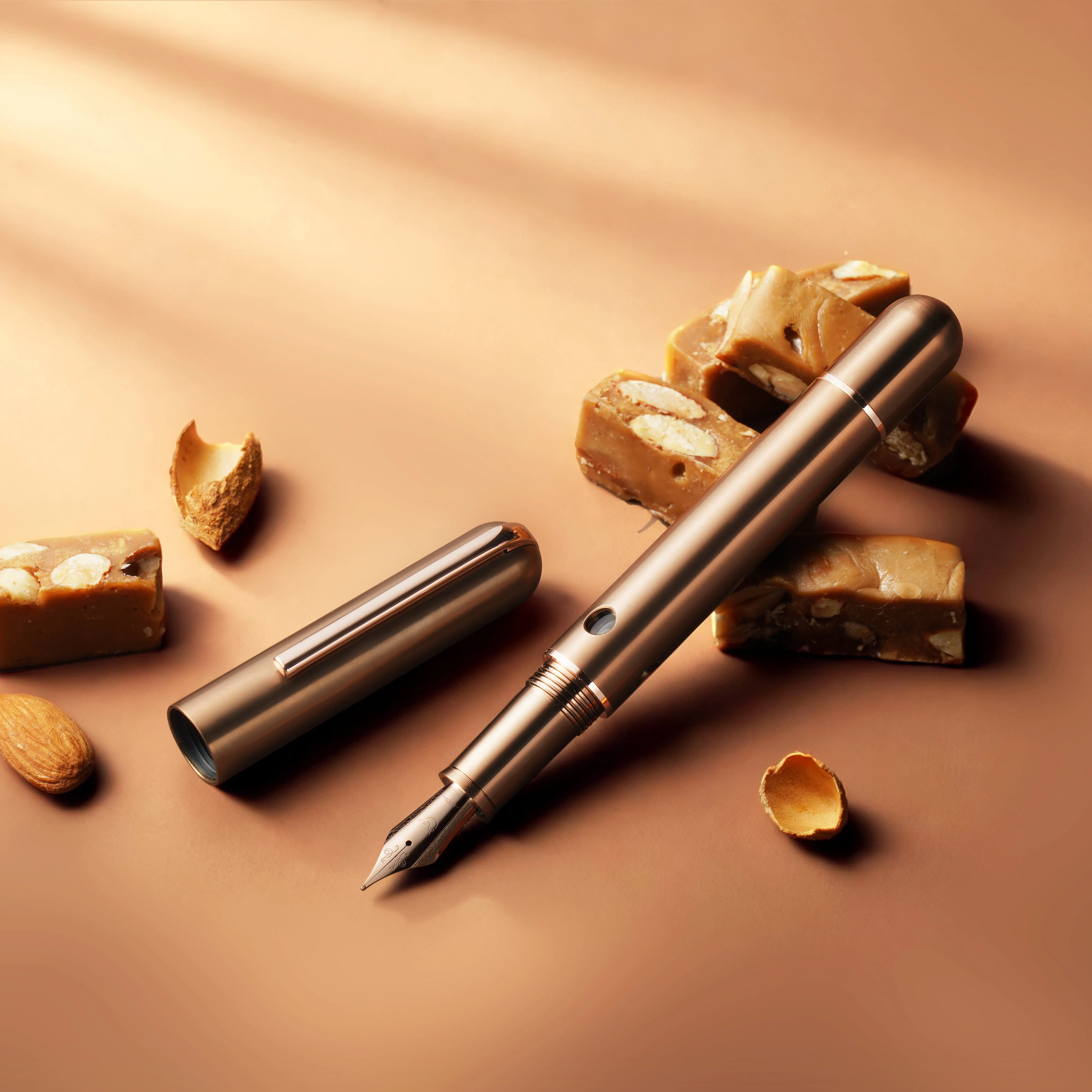 Nahvalur Nautilus Ti Fountain Pen Toffee - Image 3