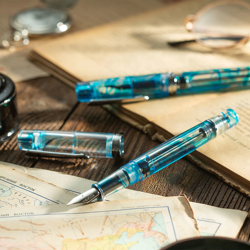 Nahvalur Original Plus Fountain Pen Azureus Blue - Image 3