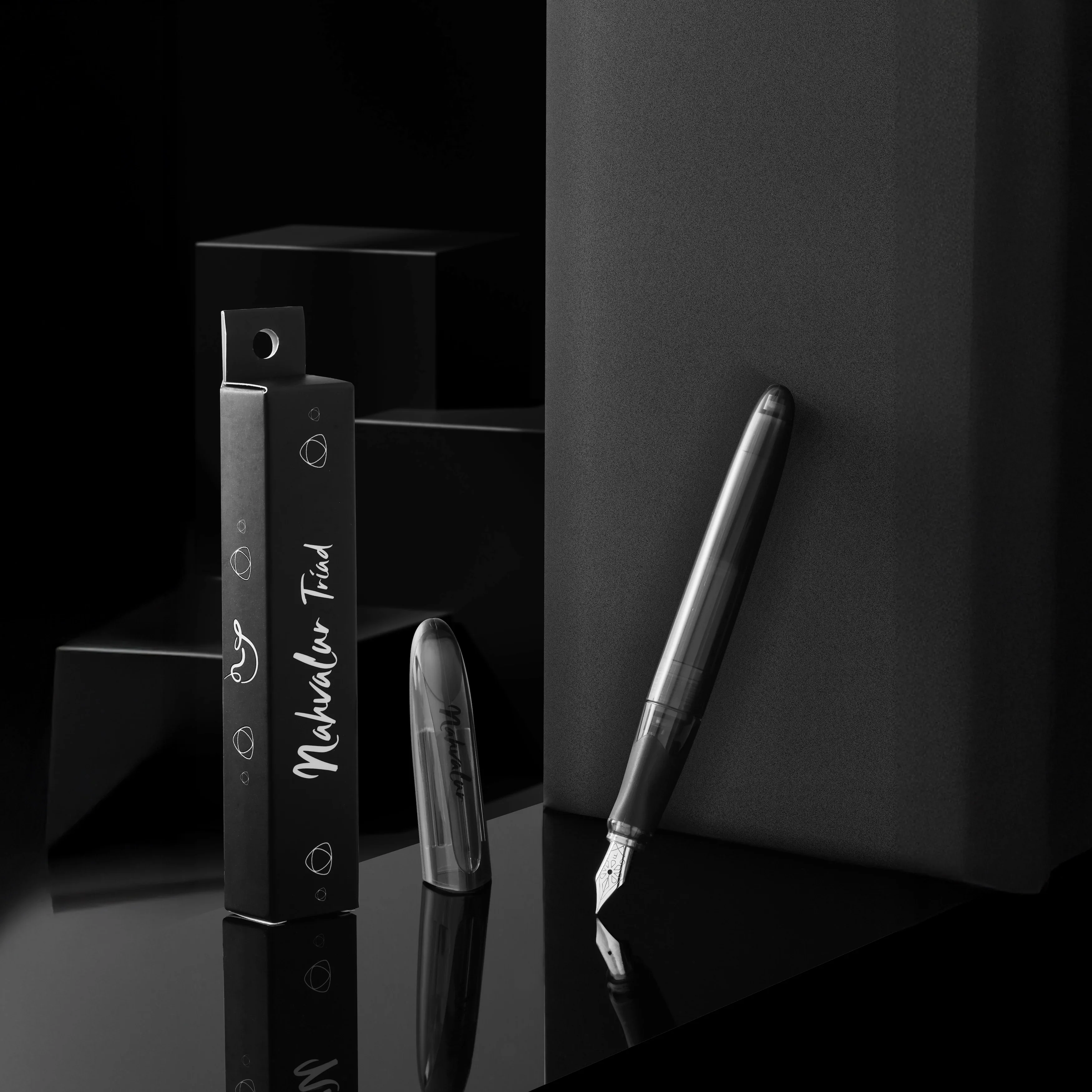 Nahvalur Triad Fountain Pen Black - Image 2