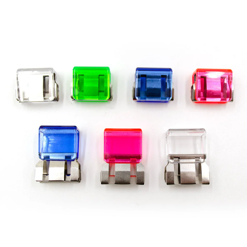 OHTO Slide Clipper Large Clips Assorted Set of 7 - Image 2