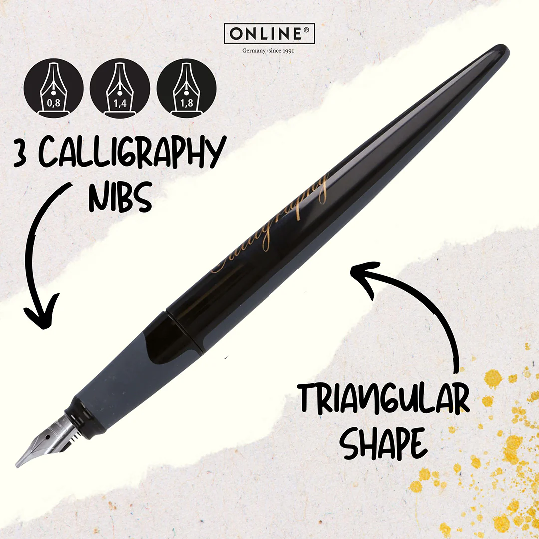ONLINE Air Best Writer Calligraphy Gift Set Black Rose - Image 2