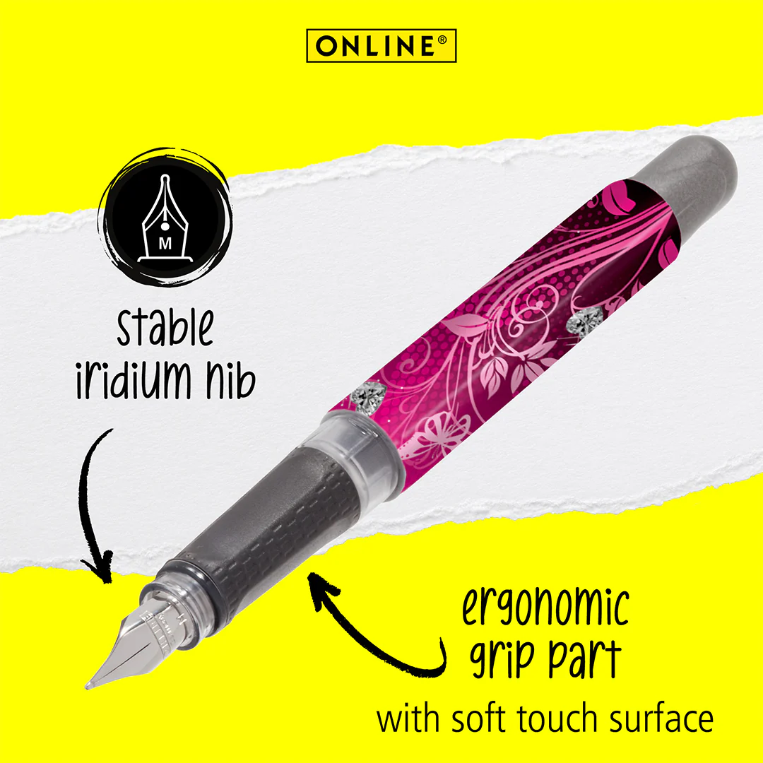 ONLINE College Fountain Pen Pink Dreams - Image 2