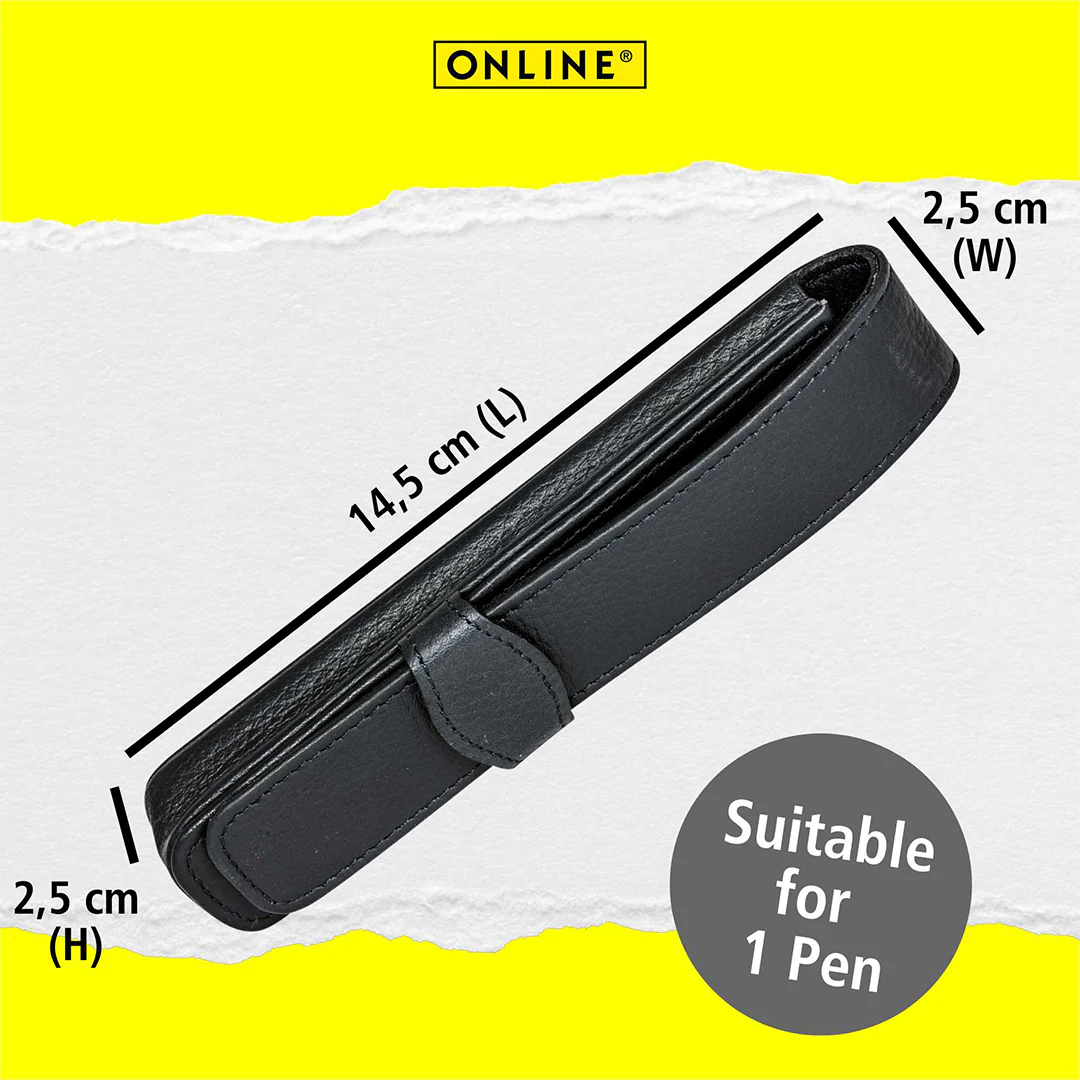 ONLINE Leather 1-Pen Case - Image 6
