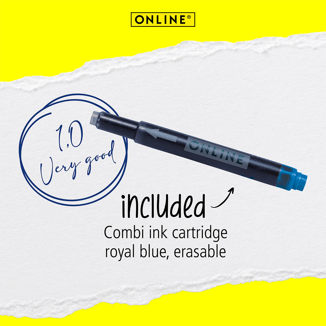 ONLINE Switch Plus Rollerball Pen with Stylus Tip Black - Image 4